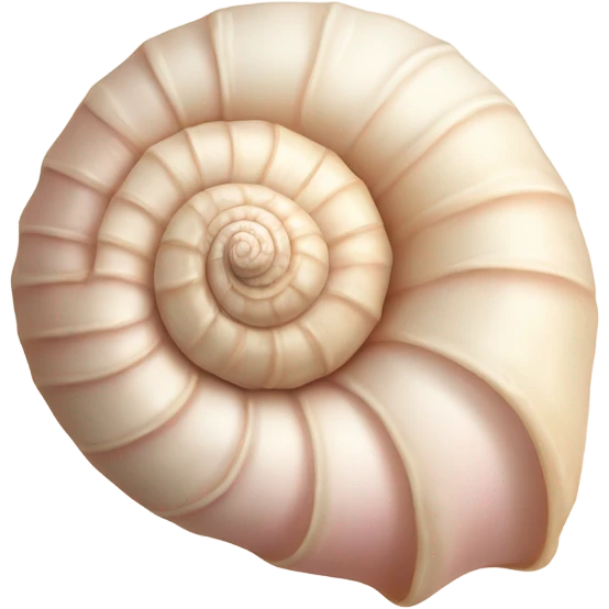 A seashell emoji