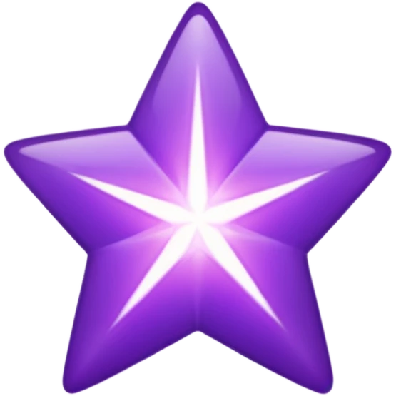 Purple void star that looks ethereal emoji