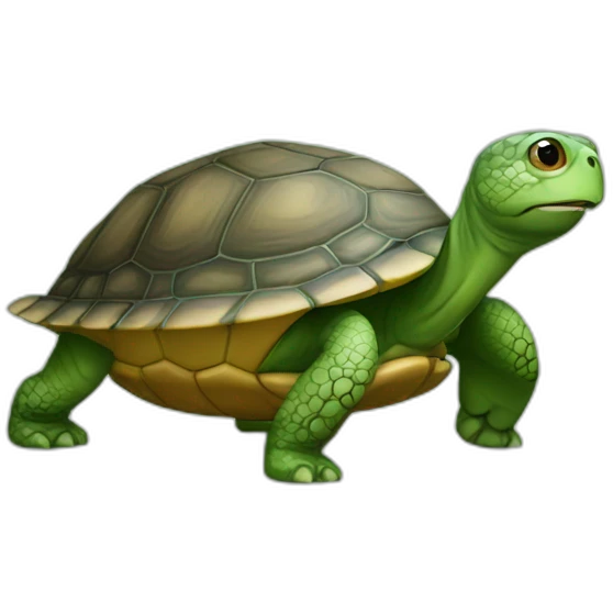 Chat sur tortue emoji