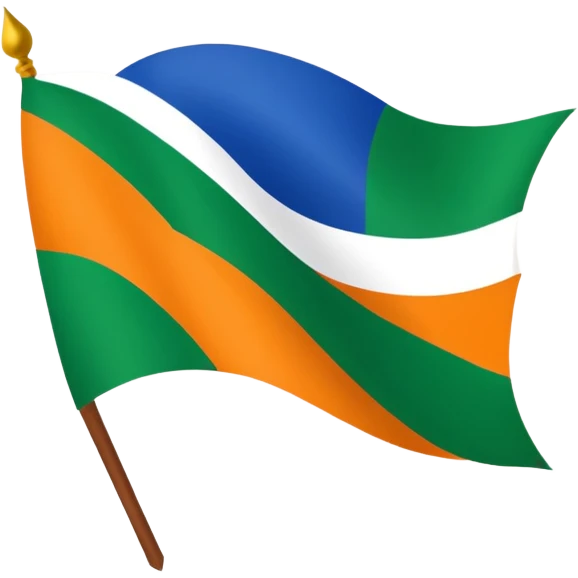 Akhand Bharat flag emoji