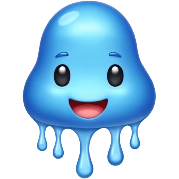 blue slime emoji