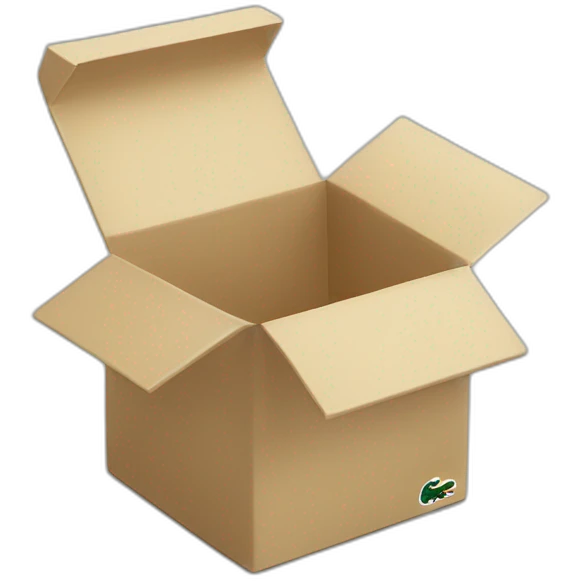 Box Lacoste emoji