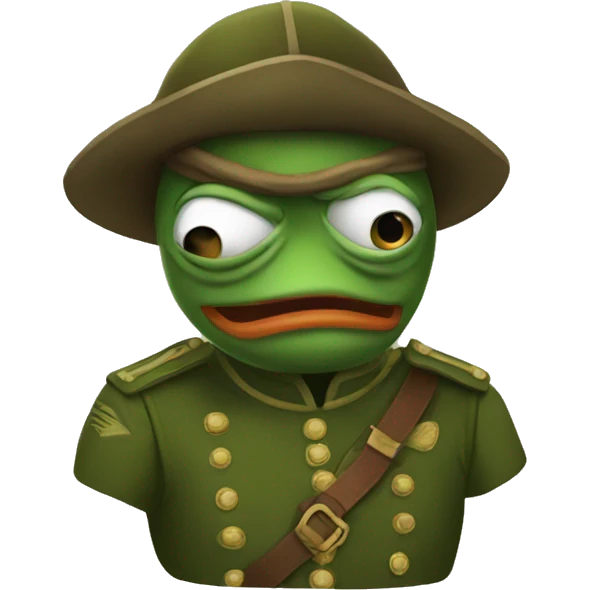 pepe soldier emoji