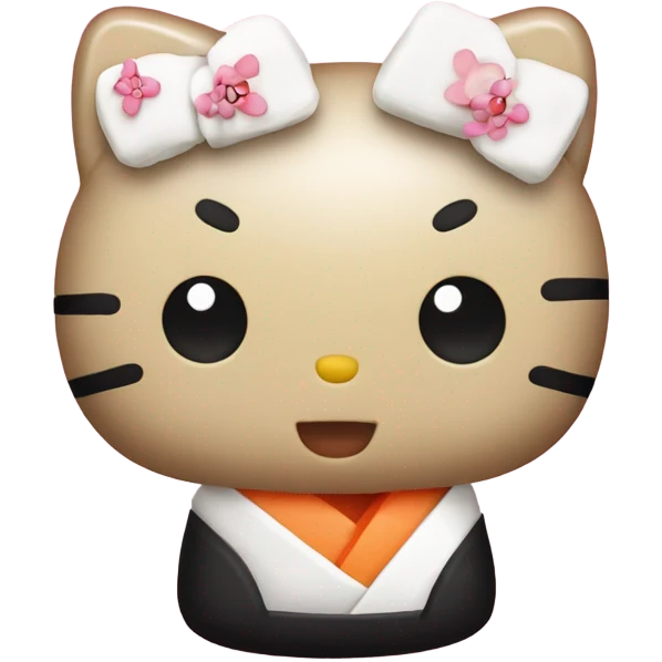 Hello kitty sushi emoji
