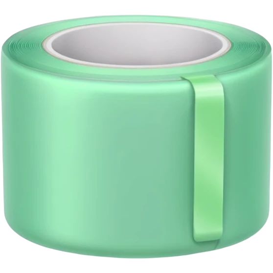 emoji of light green tape warmer emoji