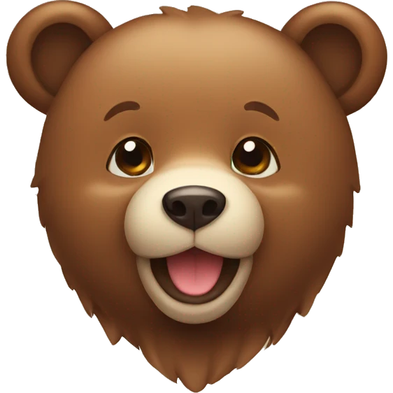 Cute Bear  emoji