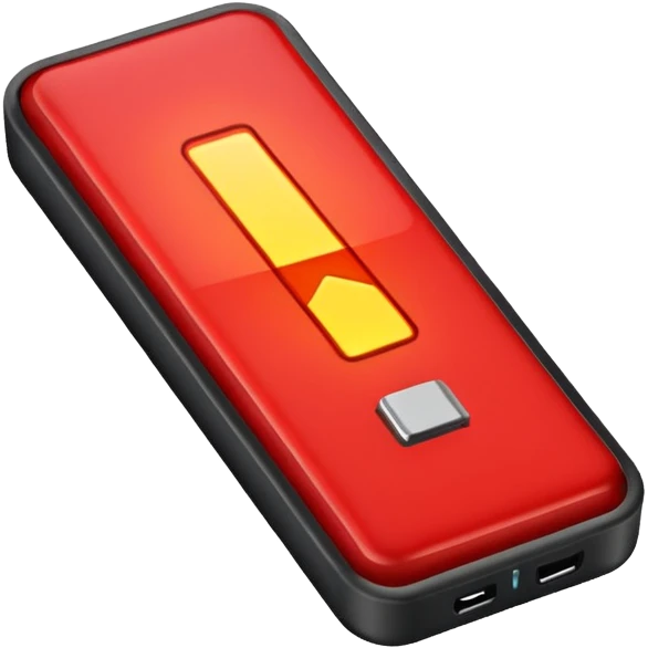 Low Battery sign emoji