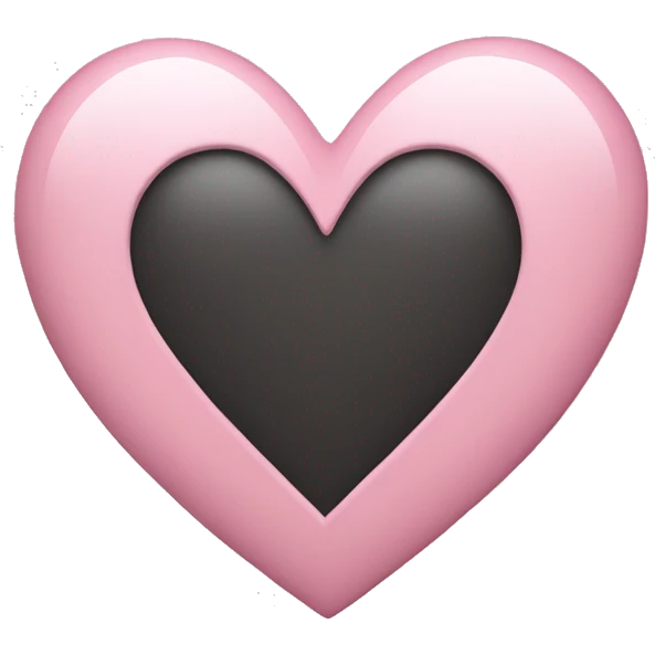light pink heart emoji