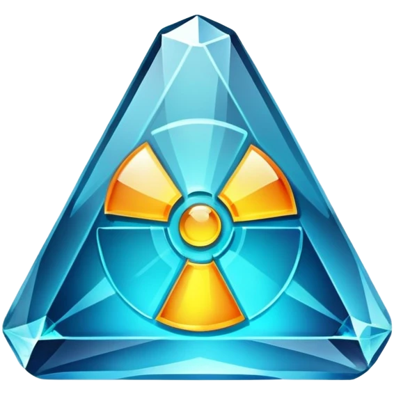 Raioactiv crystal emoji