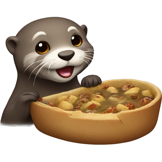 Hungry Otter emoji