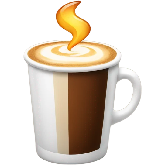 Hot coffee  emoji