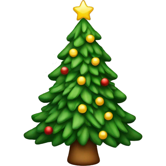 christmas tree emoji