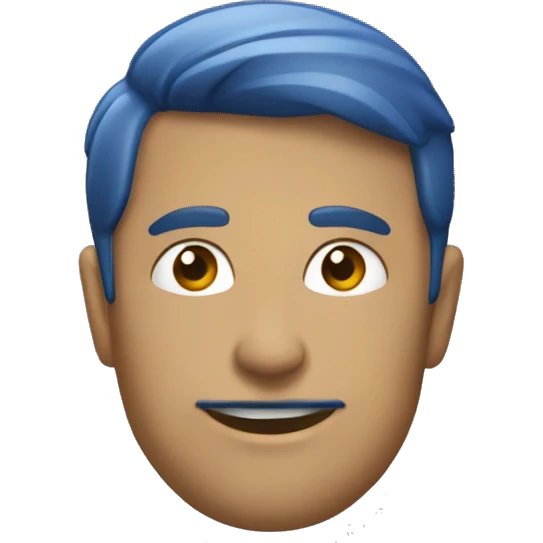 Verificación ☑️ azul emoji