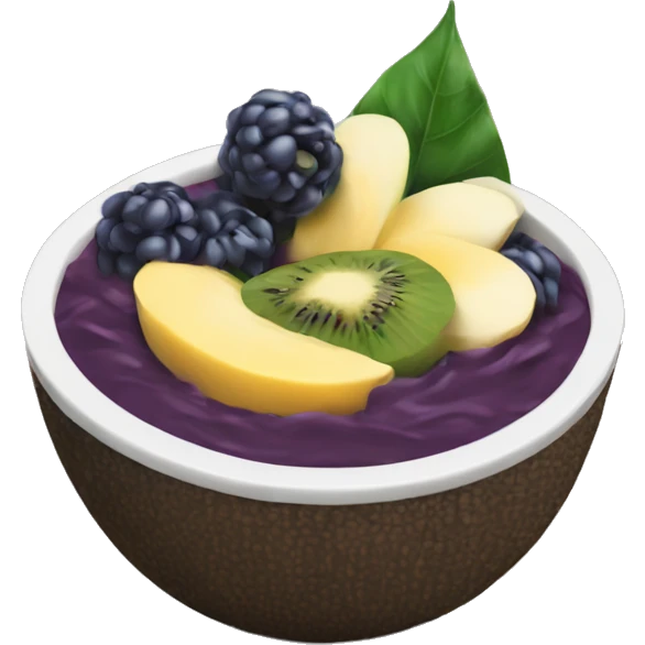 Açai bowl emoji