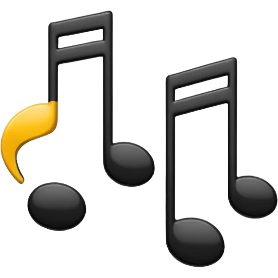 musical notes emoji