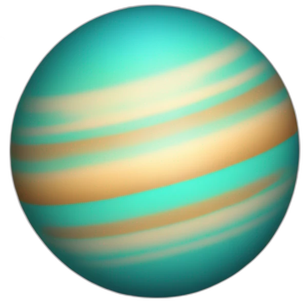 planet Uranus emoji
