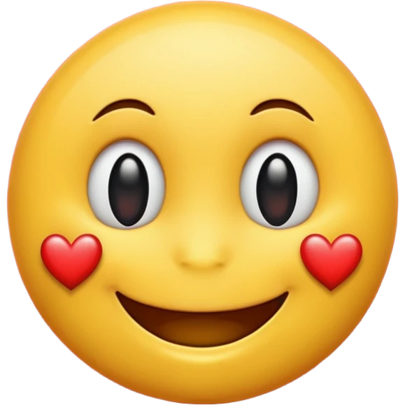 Valentine smiley emoji emoji