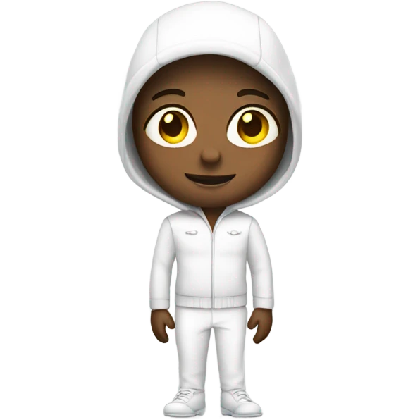 keep the same emoji but white outfit emoji