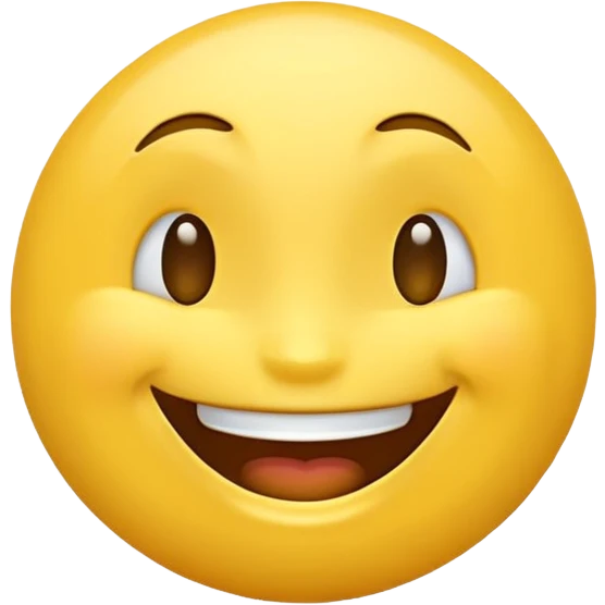 Happy emoji large grin emoji