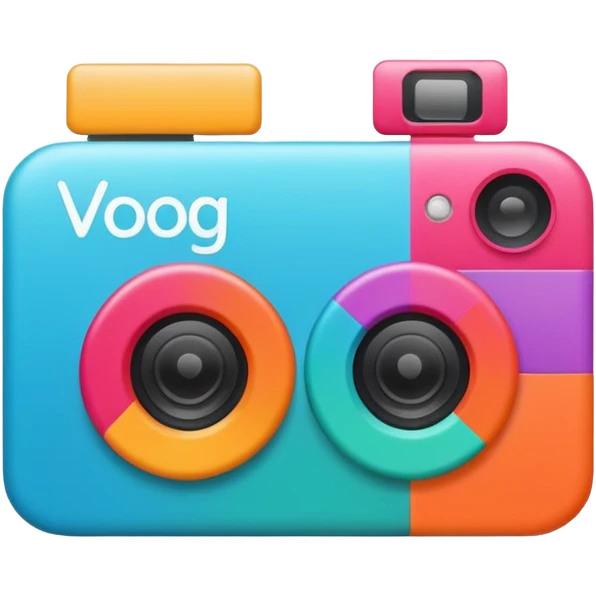 Vlog logo emoji