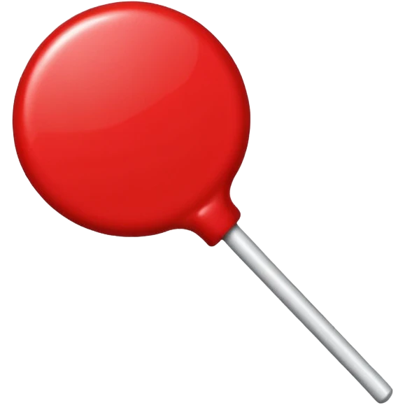 single color roind lollipop emoji
