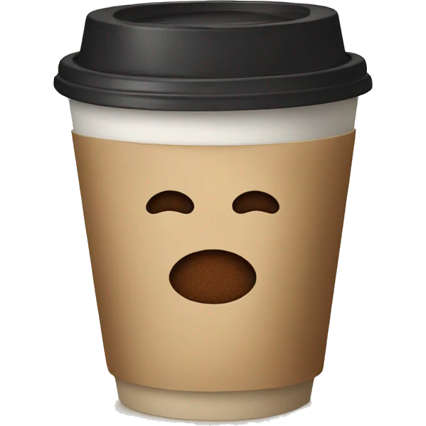 coffee paper cup emoji