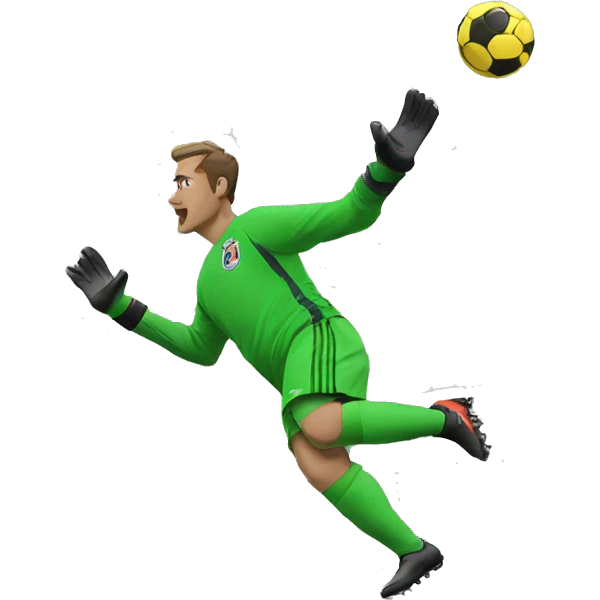 Goalkepper defense emoji