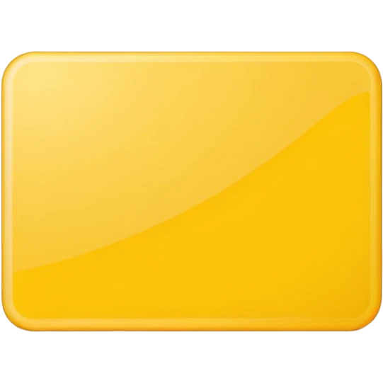 yellow flat card emoji