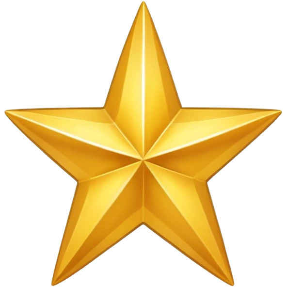 golden star emoji