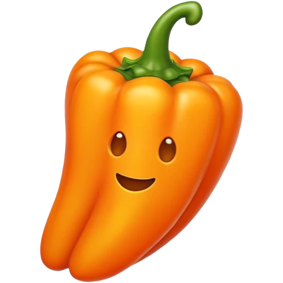 orange capsicum emoji