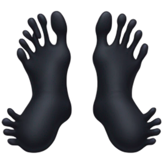 raven feet emoji