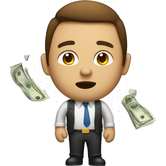 cash problem solving emoji