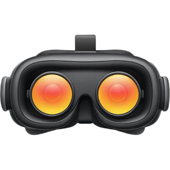Lentes de realidad virtual emoji