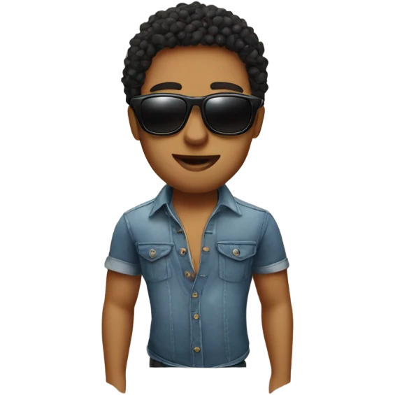 Me with sunglasses  emoji