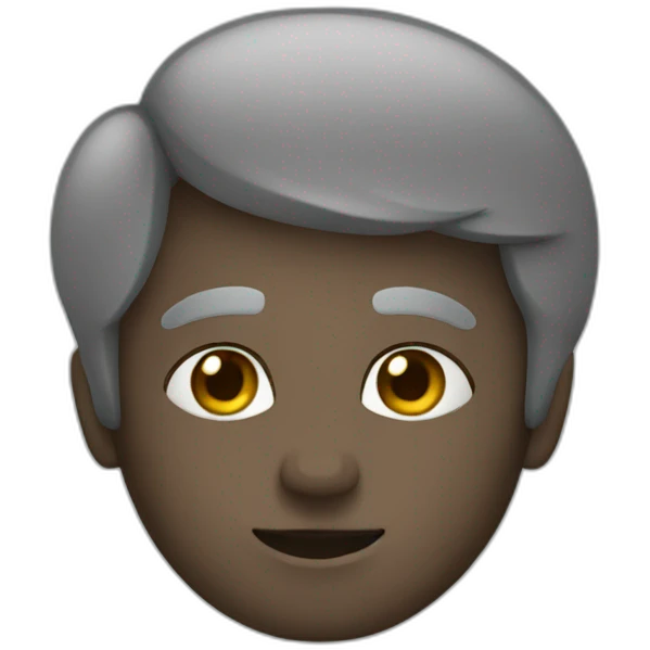 Grey rainbow emoji