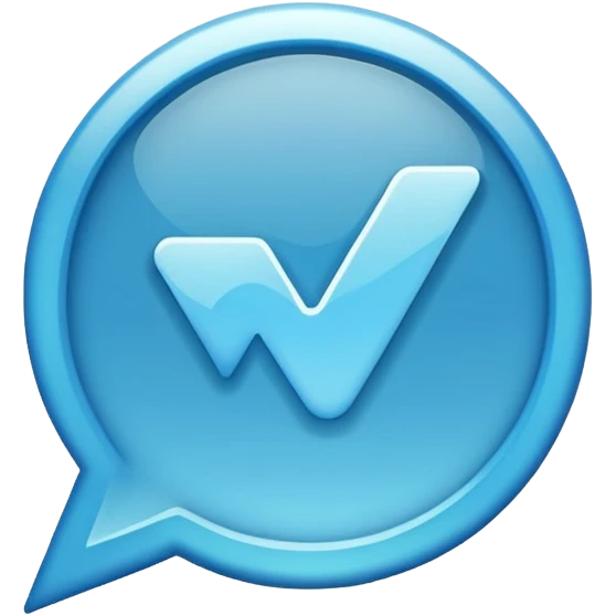 Whatsapp Verified blue tick emoji