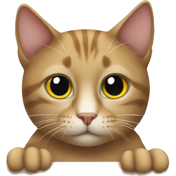 cat sitting in the bus emoji