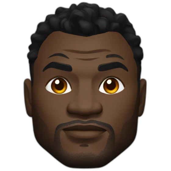 Francis Ngannou emoji