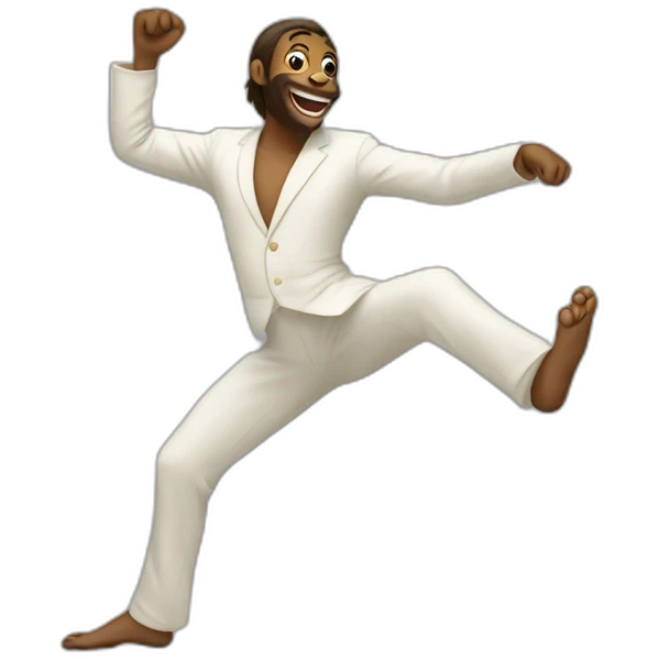 Singe qui danse emoji