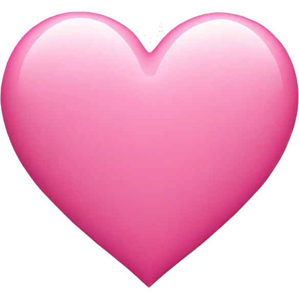 Pink heart emoji
