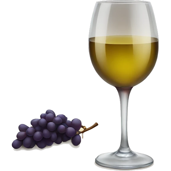Glass of wine emoji