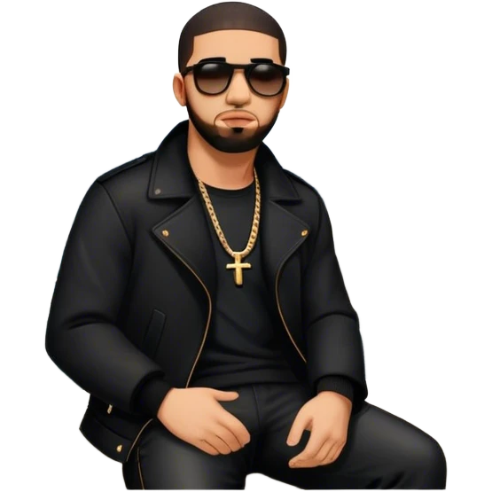 Drake sitting on cn tower emoji