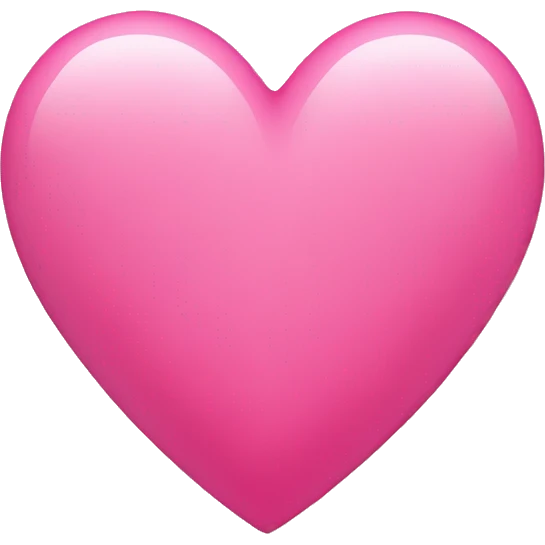 Pink heart emoji