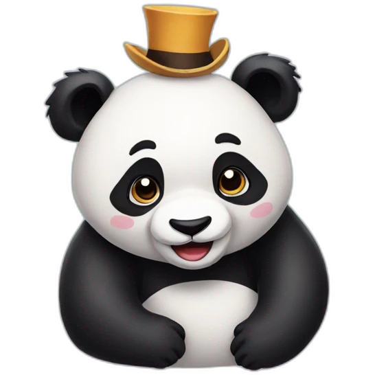 Panda in wonderlands emoji