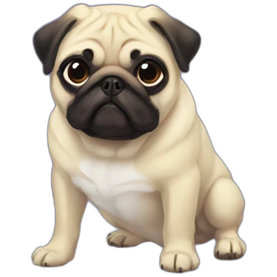 Pug evangelion  emoji