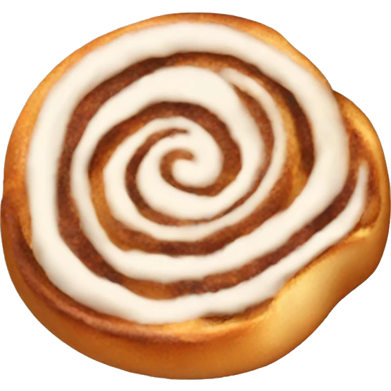 Cinnamon roll emoji