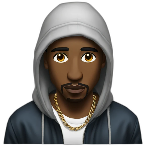 Tupac emoji