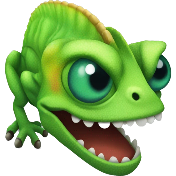 Evil Chameleon emoji