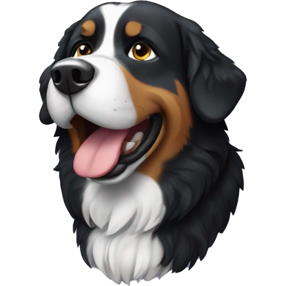 Berner Senn dog  emoji