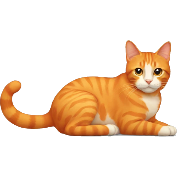 orange cat emoji